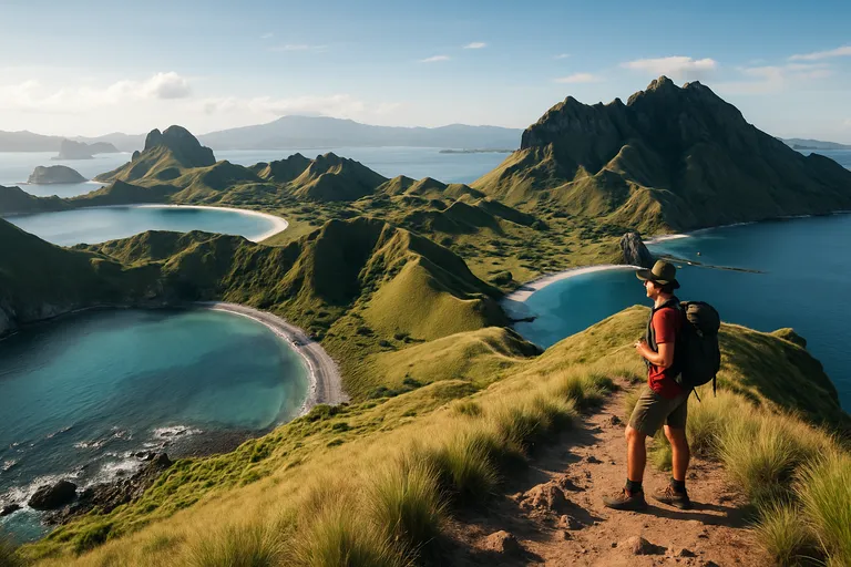 Padar eiland: een paradijs voor wandelaars